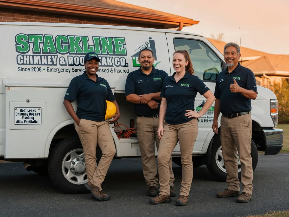 Chimney flashing repair company in Southside, TN